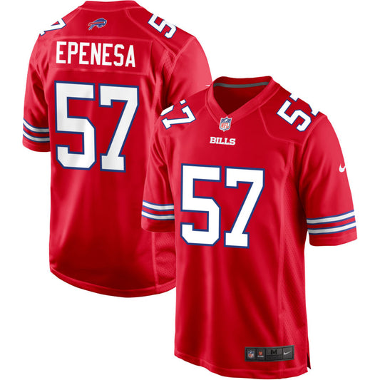 A.J. Epenesa Buffalo Bills Nike Alternate Game Jersey - Red
